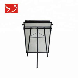 Trípode Flip Chart <span class=keywords><strong>Whiteborad</strong></span>, pizarra fija estable, equipo práctico de enseñanza y reunión, con clips de papel para pasar páginas - Product Image 4