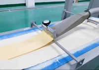 Nouvelle machine à croissants miniatures entièrement automatique, haute capacité, pour la fabrication et le façonnage de pâte à pain