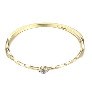 Bague pour femme <span class=keywords><strong>en</strong></span> or 18 carats véritable, simple et élégante, avec mosaïque de diamants de laboratoire et de diamants Mosan, style Ins - Product Image 4