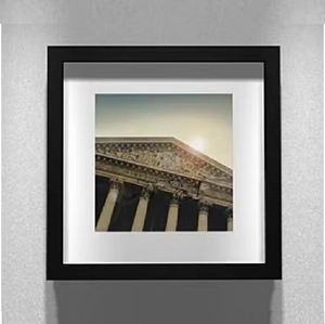 Wholesale 10x10 20x20 in Home Simple Stylish Modern Wooden <b>Black</b> Photo <b>Picture</b> <b>Frame</b> - Product Image 2