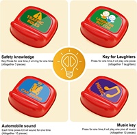 Jouet de bus scolaire interactif avec volant réaliste, simulation de son et de lumière, jeu de simulation de conduite pour les enfants, apprentissage et amusement