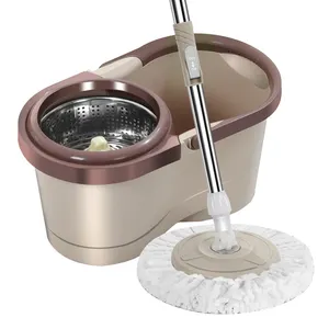 TS Factory price Brand new spinning mop bucket mop cleaning machine 360 degree rotating magic spinning mop and bucket set