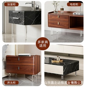 Acrylic Furniture Legs <b>Adjustable</b> Transparent Support For Cabinet Sofa <b>Table</b> JZD Acrylic Feet - Product Image 2