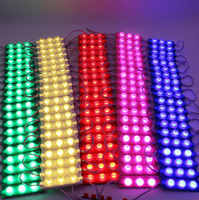 Module LED Rextin Super Bright3030 3 LED Blanc Étanche Lumière Décorative pour Enseigne de Lettres Enseignes Publicitaires avec Ruban Adhésif au Dos