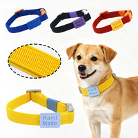 Kalung Anjing Kucing Elastis Adjustable, Berbagai Warna dan Ukuran, Dilengkapi Gesper, Promo Hot Sale