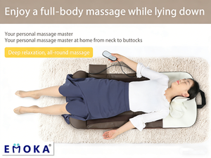 Colchoneta de Masaje Corporal Completo Portátil Popular OEM ODM, Colchón de Salud con Compresión de Aire y Función de Calefacción para Cuello, Cabeza, Piernas y Cintura - Product Image 1