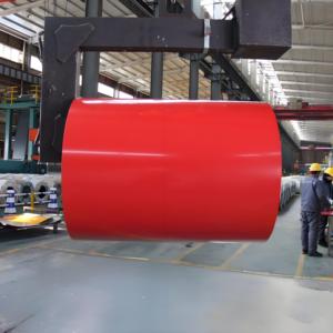 Bobina de acero de Color prerecubierta <span class=keywords><strong>PPGI</strong></span>/Ppgl duradera de alta calidad, doblado de corte personalizable para acero galvanizado prepintado móvil - Product Image 5