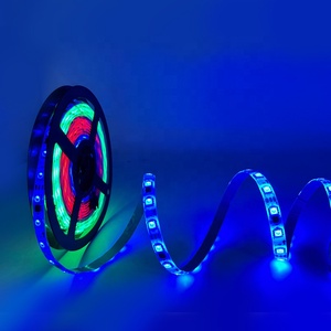 Iluminación Ambiental para Automóvil, Control Remoto Inalámbrico RF, Color de Ensueño, Smd 5050, 12 V, 5 m, Tira de Luces LED RGB Impermeables - Product Image 2