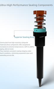 Pipette de transfert répétitive en plastique multicanal à 8 têtes à volume réglable de haute qualité 20-200ul pour une utilisation en laboratoire biochimique - Product Image 4