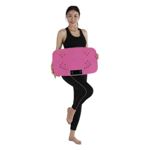 Cube design fat burning exercise for lady indoor vibration plate