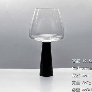 Bicchieri di vetro bianco rosso di vetro <span class=keywords><strong>con</strong></span> Base pesante <span class=keywords><strong>con</strong></span> Base calice di cristallo di lusso bicchieri di <span class=keywords><strong>Champagne</strong></span> <span class=keywords><strong>con</strong></span> scatola di imballaggio - Product Image 6