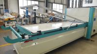 Presse à membrane sous vide automatique pour lamination 3D de feuilles de PVC sur portes d'armoires en MDF, meubles de cuisine en bois, laminateur