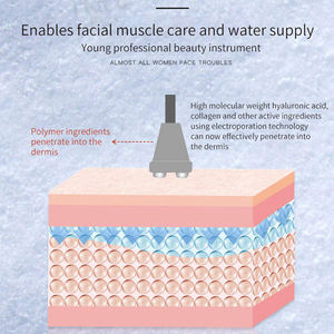 Appareil de cosmétologie d'électroporation sans aiguille de salon de beauté de levage facial professionnel - Product Image 6
