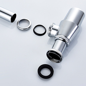 Giảm Giá Hấp Dẫn Ống Xả <span class=keywords><strong>Siphon</strong></span> Trực Tiếp Từ Nhà Máy Bẫy Và Ống Lọc Cống Nhà Tắm Ống Lọc Bồn Rửa Chậu Rửa Chống Mùi Chrome - Product Image 4