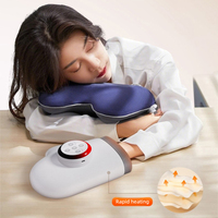 USB-Aufladbarer Beheizter Handmassager mit Lithium-Polymer-Akku (2000mAh), Luftkompression, Vibration und Timer für Handgelenk/Finger