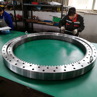 R305LC-7 Excavator Bearing: Construction Machinery Turntable Slewing Bearing Low Speed, High Load-bearing Capacity