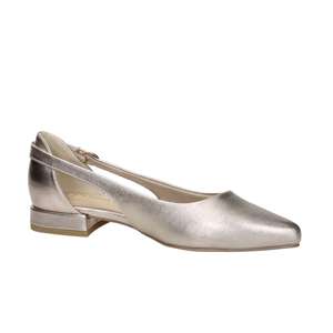 Bailarinas para mujer Marco Tozzi 2-22114-42 Platino Tacón de 2 cm Talla 37 - Product Image 2