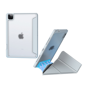 Étui de protection pour <span class=keywords><strong>iPad</strong></span> Air 5e génération/4e génération 10,9 pouces, léger, givré, détachable, avec support - Product Image 1