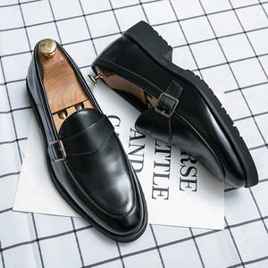 Chaussures de mariage pour homme, pointues, noires, grandes tailles 38-48 - Product Image 6