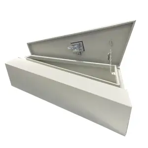 Caixin 4x4 UV-beständiges pulver beschichtet weißes Aluminium unter dem Körper lkw seitliche Werkzeugbox konisch für Pickup und UTE-Speicher
