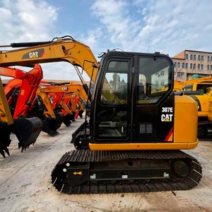 Mini-excavatrice presque neuve, matériel de construction d'occasion, Caterpillar CAT 307E, excavatrice sur chenilles d'occasion - Product Image 1