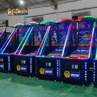 Nouvelle machine de jeu de basket électronique d'arcade d'intérieur, interactive, à monnayeur, équipement sportif pour enfants, prise en charge de l'anglais