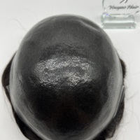 Sistem Rambut Toupee Pria 0.08mm Ultra Tipis dengan Basis Kulit, Rambut Asli India Remy untuk Pria, Pemakaian Sehari-hari, Bernapas, Tanpa Lem
