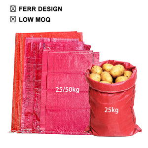 Bolsa de 25 kg para Patatas, Sacos de Polipropileno para Granos, Alimentos, Semillas, Arroz, Harina, Sacos de Polipropileno Impermeables con Impresión Personalizada - Product Image 1