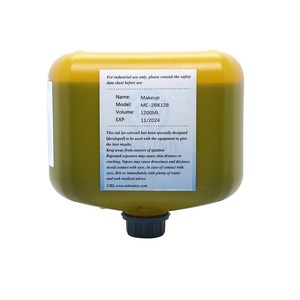 Solvant de maquillage compatible MC-2BK106 MC-2BK124 MC-2BK125 MC-2BK128 MC-2BK009 avec puce RFID 1,2 L pour imprimante Domino Ax Series CIJ - Product Image 3