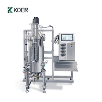 10L 30L 50L 200L bactéries et cellules bioréacteur fermenteur en acier inoxydable