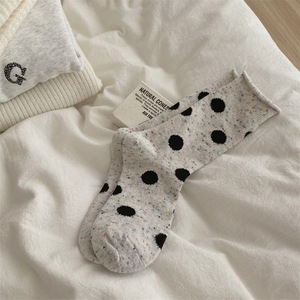 Hiver Nouvelle Mode Chaussettes Thermiques en <span class=keywords><strong>Laine</strong></span> Douce Femmes Chaussettes en <span class=keywords><strong>Laine</strong></span> Chaudes à Gros Points - Product Image 6