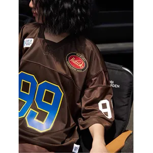 Custom Printed Fashion Street Style Youth American Football Jerseys Quick Dry Men Women Training Kansas City Chiefs Jersey