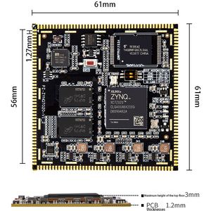 บอร์ด FPGA ZYNQ Core รุ่น ZYNQ7000 7010 7020 XC7Z010 XC7Z020 บอร์ดพัฒนา PCI ระบบอุตสาหกรรมแบบโมดูล - Product Image 5