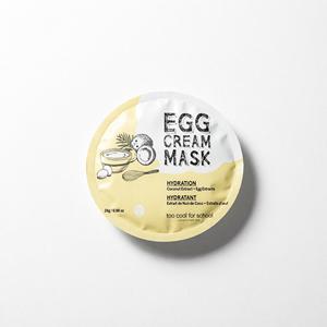 Masque crème aux œufs Too Cool For School 28g, masque hydratant pour le visage, tous types de peaux - Product Image 1