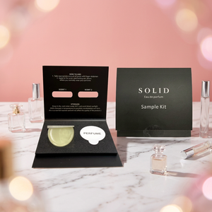 Luxury Solid Perfume Fruity Scent Long-Lasting Fragrance Sample Size Portable Eco-Friendly Unisex Body - Product Image 1