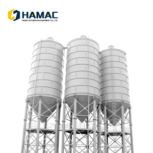 Silos mobiles boulonnés de 100 à 300 tonnes, silos à ciment horizontaux en acier pour le stockage de poudre, prix de vente - Product Image 3