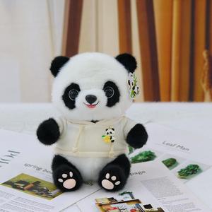 Cute black and white cat plush toy Huahua stuffed doll giant black and white cat doll travel souvenir gift home decoration - Product Image 2