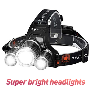 Howlighting 4 Modi Wandelen Camping Vissen Koplamp Verstelbare Hoek <span class=keywords><strong>Zoom</strong></span> Waterdichte Koplampen Led Oplaadbaar - Product Image 2