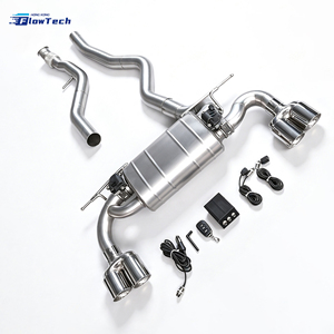 ระบบท่อไอเสียแคทแบคสมรรถนะสูงสำหรับ BMW M235i M135i F21 F20 N55 3.0T ผลิตจากสแตนเลส 304 พร้อมวาล์วควบคุมเสียง - Product Image 2