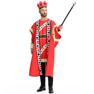 Disfraz de <span class=keywords><strong>Rey</strong></span> para Adultos para Fiesta de Halloween, Disfraz de Príncipe, Disfraces Clásicos para Hombre - Product Image 3