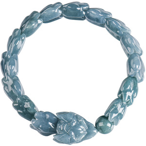 Venta caliente Natural A-grade <span class=keywords><strong>Jade</strong></span> Blue Water Pulsera <span class=keywords><strong>de</strong></span> quilla tridimensional Tipo <span class=keywords><strong>de</strong></span> hielo <span class=keywords><strong>Jade</strong></span> Pulsera <span class=keywords><strong>de</strong></span> hombre al por mayor - Product Image 1