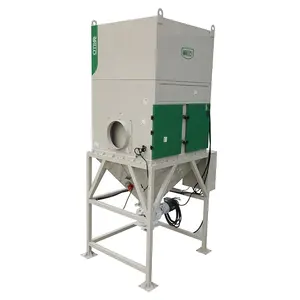 Auto Discharge Dust Extractor Air Pulse Jet Cleaning Cyclone Industrial Dust Collector Machine