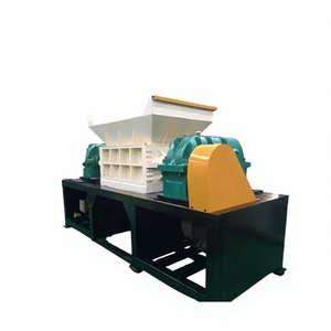 Two Shaft Gearbox Shredder Sponge Crusher Pu Eps Fabric Used Foam Machine Waste Car Tire High Productivity - Product Image 1