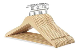 Cintres <span class=keywords><strong>en</strong></span> <span class=keywords><strong>bois</strong></span> 100% naturel, prix abordable, cintres <span class=keywords><strong>en</strong></span> <span class=keywords><strong>bois</strong></span> robustes pour costumes, manteaux, chemises et placards par M/S SHAAD HANDICRAFTS - Product Image 6