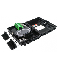Boîtier de terminaison en fibre optique extérieur étanche SURELINK 16 cœurs avec répartiteur PLC 1*8, boîte de distribution de fibre optique, boîte de jonction FTTH