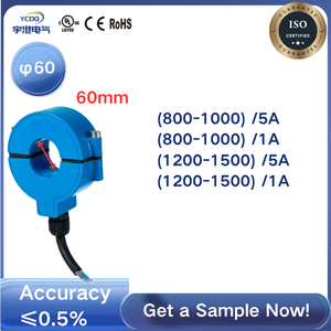 Ngoài trời IP68 mức độ CT hiện tại Cảm biến 1000A <span class=keywords><strong>600A</strong></span> 300A 100A lỗ 36 <span class=keywords><strong>50</strong></span> 60mm mở loại bụi không thấm nước <span class=keywords><strong>600A</strong></span> 300A 100A biến áp - Product Image 4