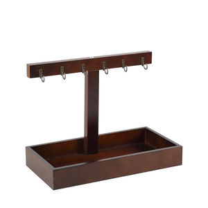 Multi-funzionale espositore per gioielli Organizer da tavolo <span class=keywords><strong>in</strong></span> <span class=keywords><strong>legno</strong></span> portachiavi con vassoio di stoccaggio per portico ornamenti ripiano d'ingresso - Product Image 1