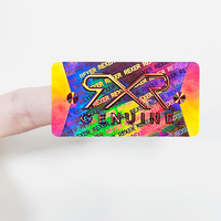 Etiquetas Adhesivas con Logotipo Holográfico Personalizado, Efecto Láser, Sello Anti-Falsificación, Código QR, Adhesivo Permanente, Brillante/Estampado Gratuito