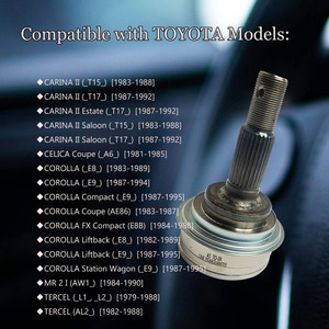 เพลาขับสำหรับ Corolla เป็นข้อต่อ CV ถึง-04 23*26*56 - Product Image 3