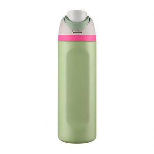Botella de Agua Deportiva de Acero Inoxidable Ecológica Personalizada de Alta Calidad, 32 oz, Libre de BPA, Aislada al Vacío, con Pajita, Asa y Tapa - Product Image 3